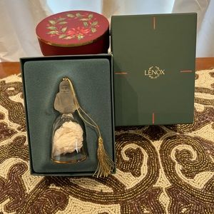 Lenox Christmas Vintage Santa Bell